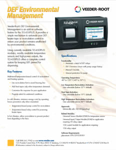 TLS-450PLUS DEF Management (576047-258)